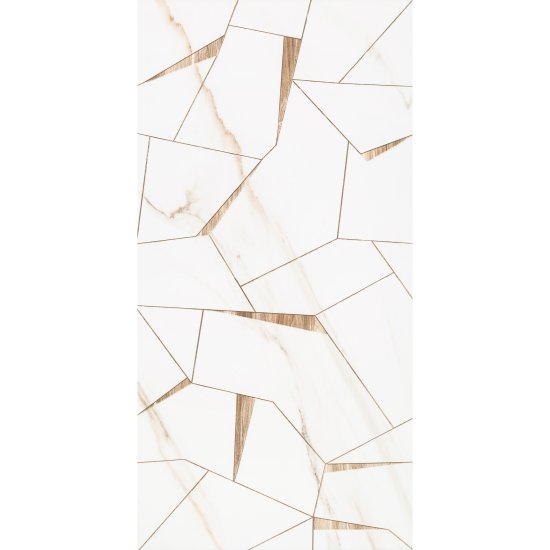 Плитка облицовочная AltaCera Esprit белая геометрия 500x250x9 мм (13 шт.=1,625 кв.м)