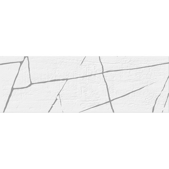 Плитка облицовочная New Trend Chicago камень белая 600x200x7,5 мм (16 шт.=1,92 кв.м)