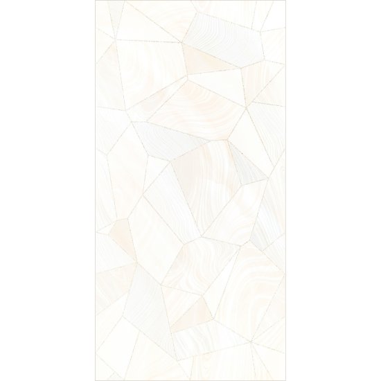 Плитка декор New Trend Venice светло-бежевая 600x300x9 мм