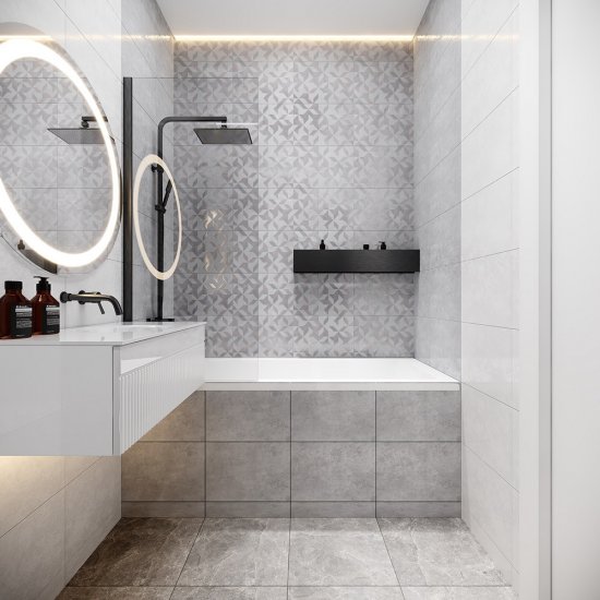 Плитка напольная Axima Дорадо серая 400x400x9 мм (10 шт.=1,6 кв.м)