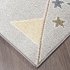 Ковер Призма 100x150 см полипропилен LM19 цвет светло-серый
