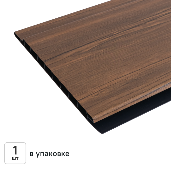 Стеновая панель ПВХ Тик 2700x180x12 мм 0.486 м²