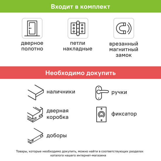 Дверь межкомнатная глухая с замком и петлями в комплекте Борно 56 70x200 см ПЭТ цвет серый