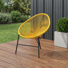 Стул Acapulco цвет желтый