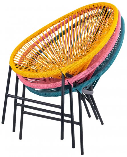 Стул Acapulco цвет желтый