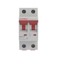 Автоматический выключатель модульный DKC Yon Max MD63N 2P 32А тип C 6 кА 400 В (MD63N-2PC32)