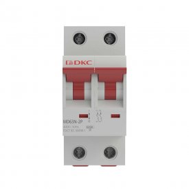 Автоматический выключатель модульный DKC Yon Max MD63N 2P 32А тип C 6 кА 400 В (MD63N-2PC32)