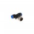 Т-образный фитинг для пластиковых трубок Rockforce RF-SPB08-04(2072)
