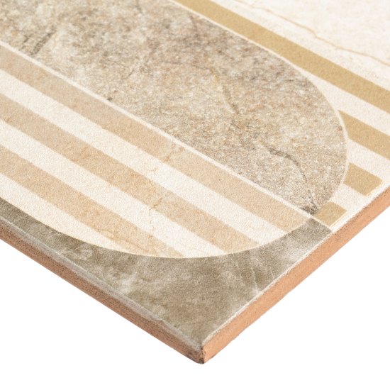 Плитка декор Axima Андорра бежевая 600x300x9 мм