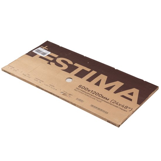 Керамогранит Estima Nolana NL02 светло-серый 1200х600х10 мм (2 шт.=1,44 кв.м)