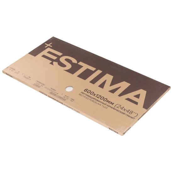 Керамогранит Estima Improve IM01 светло-серый 1200х600х10 мм (2 шт.=1,44 кв.м)