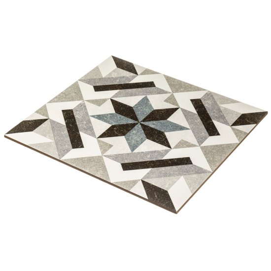 Керамогранит ProGres Chantilly Cemento многоцветный декор 450x450x8 мм (6 шт.=1,215 кв.м)