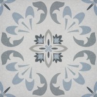 Керамогранит ProGres Majolica серый светлый декор 450х450х8 мм (6 шт.=1,215 кв.м)