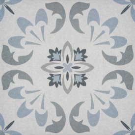 Керамогранит ProGres Majolica серый светлый декор 450х450х8 мм (6 шт.=1,215 кв.м)