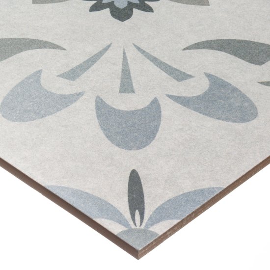 Керамогранит ProGres Majolica серый светлый декор 450х450х8 мм (6 шт.=1,215 кв.м)