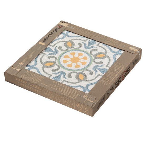 Керамогранит ProGres Monsaraz многоцветный декор 450x450x8 мм (6 шт.=1,215 кв.м)