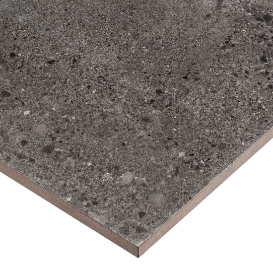 Керамогранит New Trend Romana темно-серый карвинг 600x600x9,5 мм (4 шт.=1,44 кв.м)