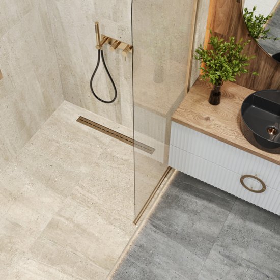 Керамогранит New Trend Romana бежевый карвинг 600x600x9,5 мм (4 шт.=1,44 кв.м)