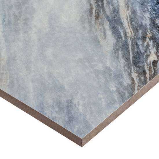 Керамогранит New Trend Estelle голубой матовый карвинг 600х600х9,5 мм (4 шт.=1,44 кв.м)