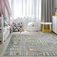 Ковер Призма 150x230 см полипропилен LM11 цвет зеленый