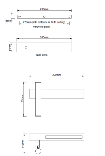 Настенный светильник светодиодный Escada Pulsar 10274/1 нейтральный белый цвет света цвет черный