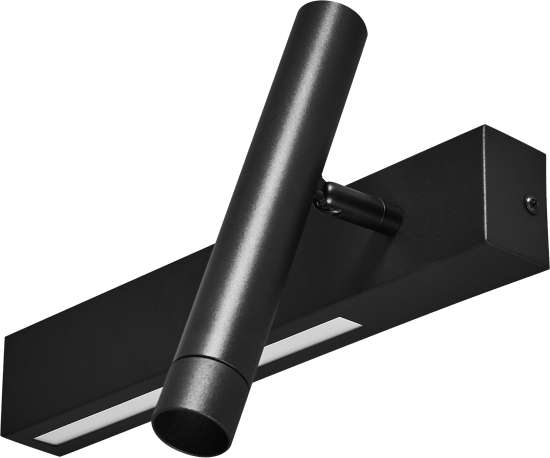 Настенный светильник светодиодный Escada Pulsar 10274/1 нейтральный белый цвет света цвет черный