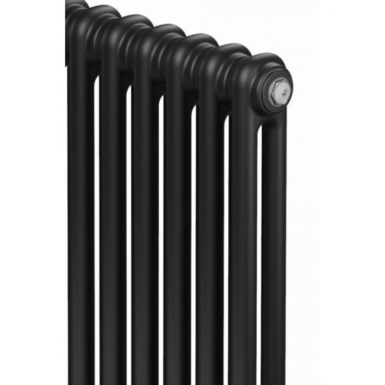 Радиатор стальной трубчатый Rifar Tubog 1800х276 мм 3/4 6 секций нижнее подключение антрацит