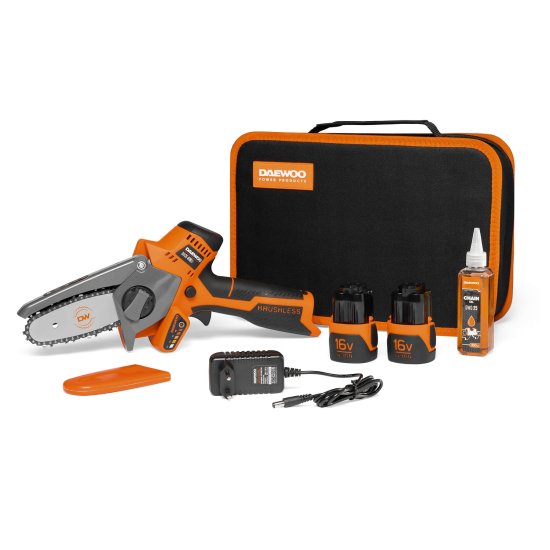 Пила аккумуляторная Daewoo DACS 416Li SET 16 В 10 см