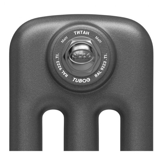 Радиатор стальной трубчатый Rifar Tubog 1800х276 мм 3/4 6 секций нижнее подключение титан