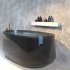 Полка для ванной Flow Skyline 1000х92х90 мм металл белая (Fl-sky-m100-б)