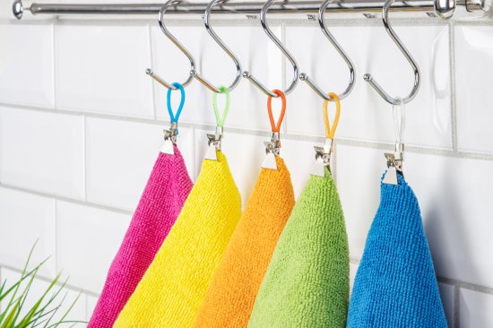 Прищепки для полотенец Рыжий кот 5 шт.