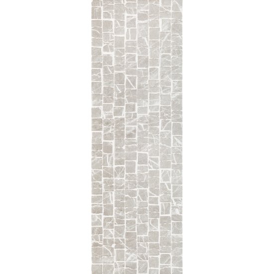 Плитка облицовочная Alma Ceramica Laurent серая мозаика 740x246x9 мм (7 шт.=1,274 кв.м)