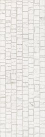 Плитка облицовочная Alma Ceramica Laurent белая мозаика 740x246x9 мм (7 шт.=1,274 кв.м)