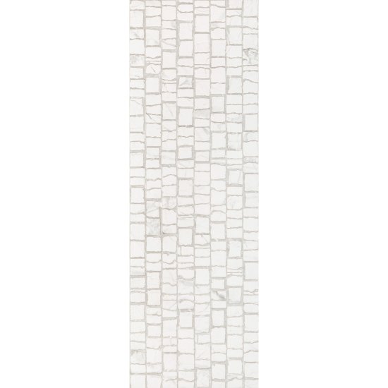 Плитка облицовочная Alma Ceramica Laurent белая мозаика 740x246x9 мм (7 шт.=1,274 кв.м)