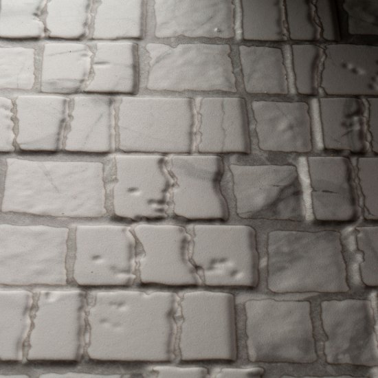 Плитка облицовочная Alma Ceramica Laurent белая мозаика 740x246x9 мм (7 шт.=1,274 кв.м)