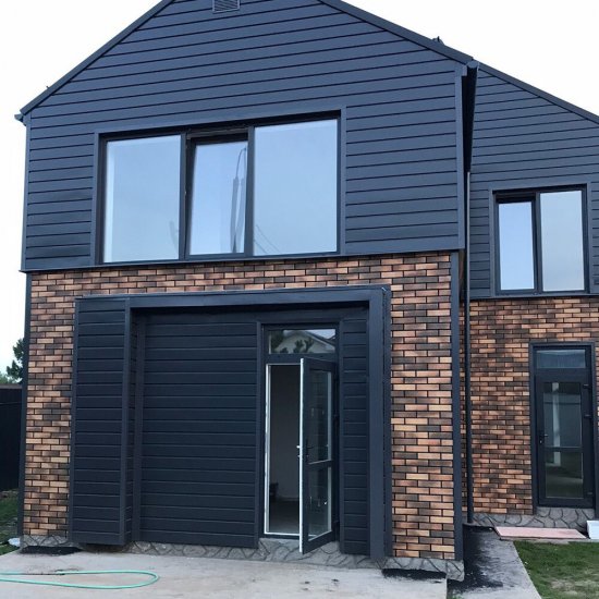 Клинкерная плитка для фасада BestPoint Retro brick Curry (32 шт.= 0,5 кв.м) коричнево-бежевая 245х65х8,5 мм