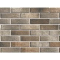 Клинкерная плитка для фасада BestPoint Loft brick Pepper (32 шт.=0,5 кв.м) серо-коричневая 245х65х8,5 мм