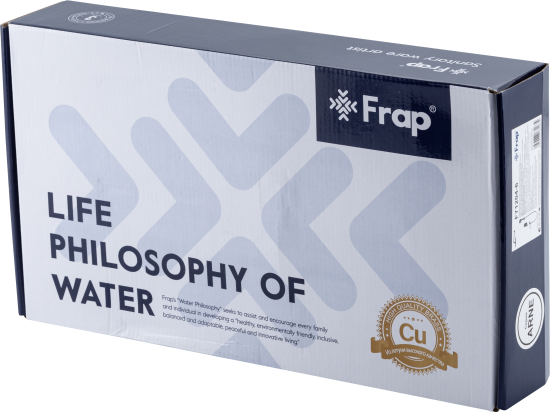 Душевая система Frap Arne F71204 скрытого монтажа цвет хром