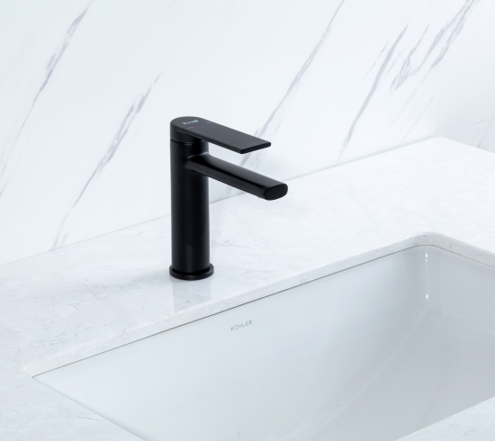 Смеситель для раковины Frap Arne F10204-6 однорычажный цвет черный