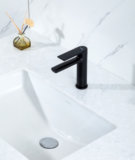 Смеситель для раковины Frap Arne F10204-6 однорычажный цвет черный