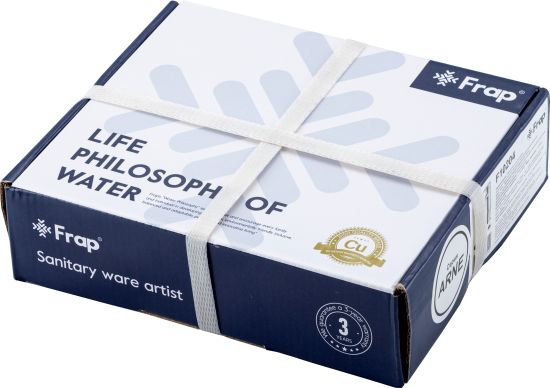 Смеситель для раковины Frap Arne F10204-6 однорычажный цвет черный