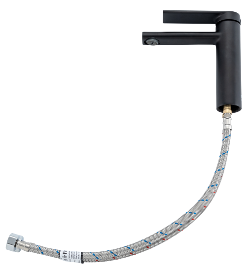 Смеситель для раковины Frap Arne F10204-6 однорычажный цвет черный