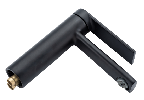 Смеситель для раковины Frap Arne F10204-6 однорычажный цвет черный