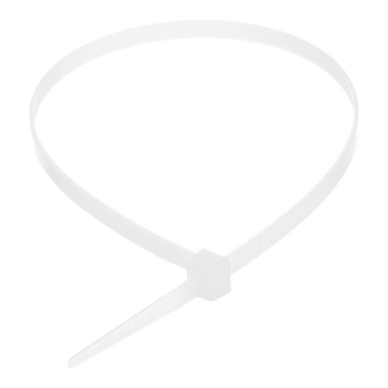 Стяжка кабельная Systeme Electric MultiSet 300х4,8 мм нейлоновая белая (100 шт.) (IMT30048W)