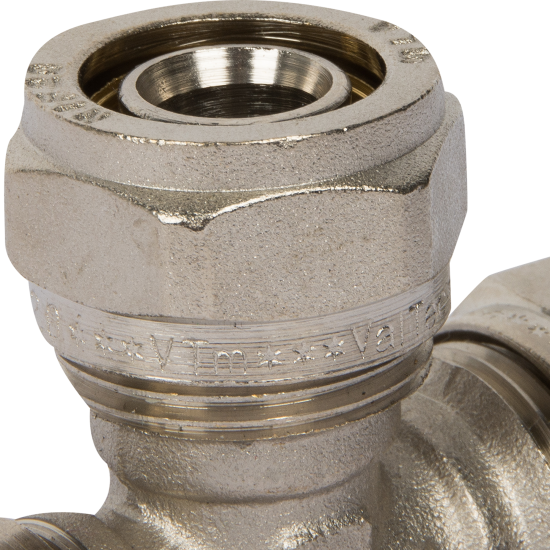 Тройник переходной Valtec 20x20x16 мм латунь VTM.331