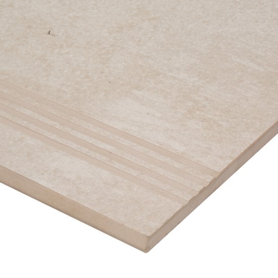 Керамогранит ступень Estima Terra TE01 бежевый неполированный 1200х300х10 мм