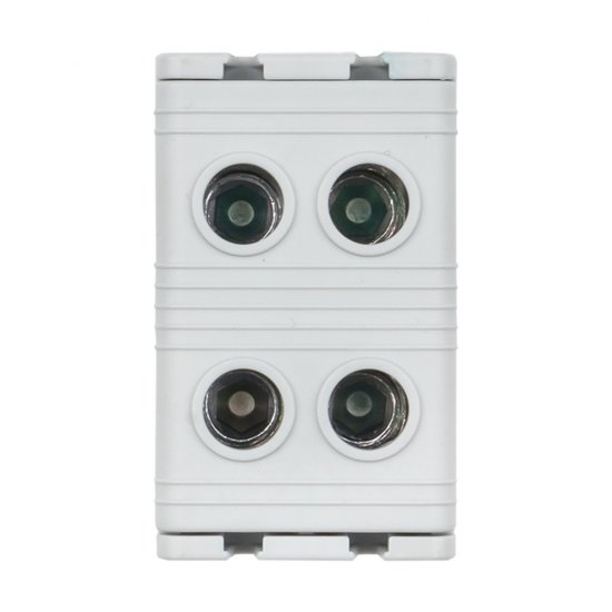 Клемма на 4 провода EKF PROxima КСВ 16-50 2,5-50 кв.мм с пастой (plc-kvs2-16-50-grey)