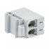 Клемма на 4 провода EKF PROxima КСВ 16-50 2,5-50 кв.мм с пастой (plc-kvs2-16-50-grey)