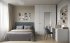 Стул Chic 49x77x50 см ножки металл/черный сиденье велюр цвет серый