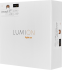 Светильник потолочный Lumion Ledio 6572/15CLR 3 лампы и светодиодная подсветка 8 м² нейтральный белый свет цвет черный